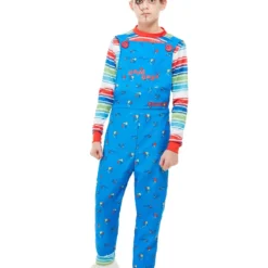 Smiffys Chucky Costume, Blue