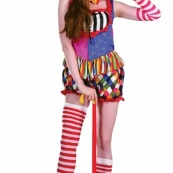 Bristol Novelty Rainbow Clown (Female)