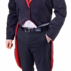 Bristol Novelty Tailcoat (Black/Red)