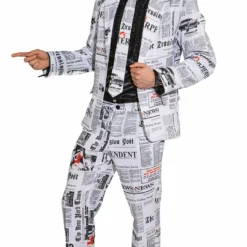 Bristol Novelty Newspaper Suit
