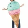 Bristol Novelty Ice Cream Cone Costume -Cheap Smiffys Store AF079 scaled 1