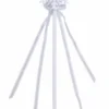Bristol Novelty White Snowflake Wand