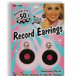 Bristol Novelty Record Earrings