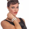 Bristol Novelty Vintage Pearl Bracelet -Cheap Smiffys Store BA1973 scaled 1