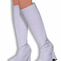 Bristol Novelty White Go Go Boot Tops