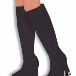 Bristol Novelty Go Go Boot Tops Black