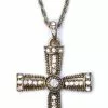Bristol Novelty Cross Jewelled Necklace 2 Bristol Novelty Cross Jewelled Necklace -Cheap Smiffys Store BA921 scaled 1