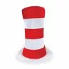 Bristol Novelty Red/White Striped Top Hat (Adult) 1 Bristol Novelty Red/White Striped Top Hat (Adult) -Cheap Smiffys Store BH597