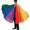 Bristol Novelty Rainbow Cape (Long) -Cheap Smiffys Store X74250