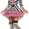 Bristol Novelty Harlequin Clown Ring Mistress -Cheap Smiffys Store X76359 3 scaled 1