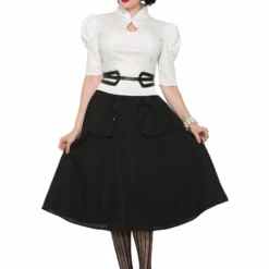 Bristol Novelty White Blouse (1940’s)
